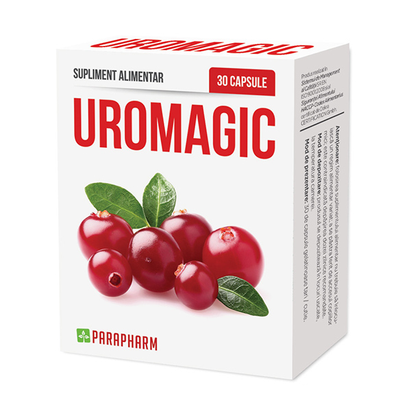 Uro-magic cu extract de merisor Parapharm – 30 capsule